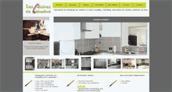 Desktop Screenshot of les-cuisines-de-claudine.com